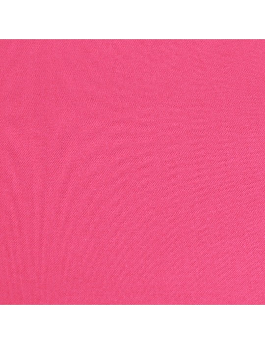 Coupon coton uni 300 x 150 cm rose