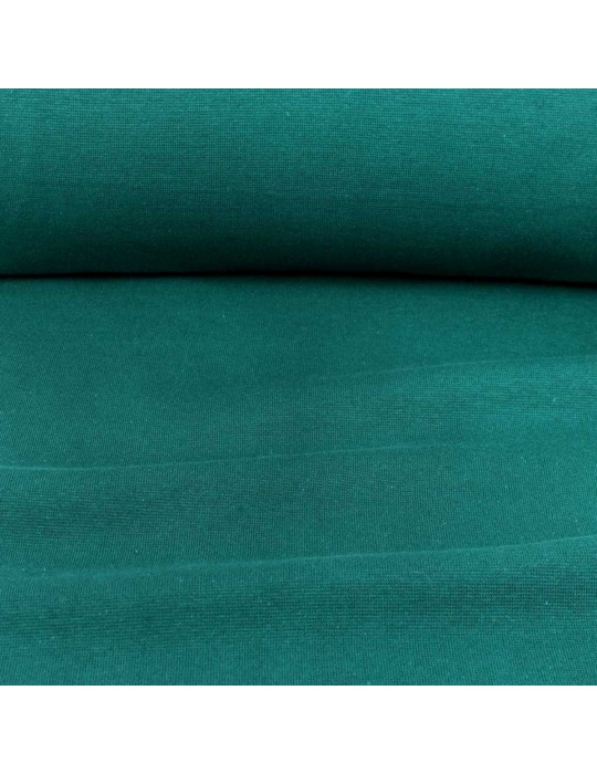 Tissu bord-côte tubulaire 35 cm vert
