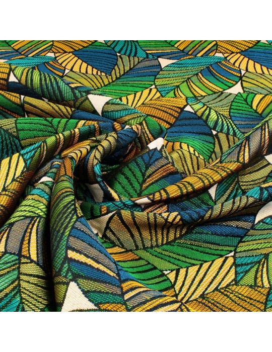 Tissu jacquard zambie vert