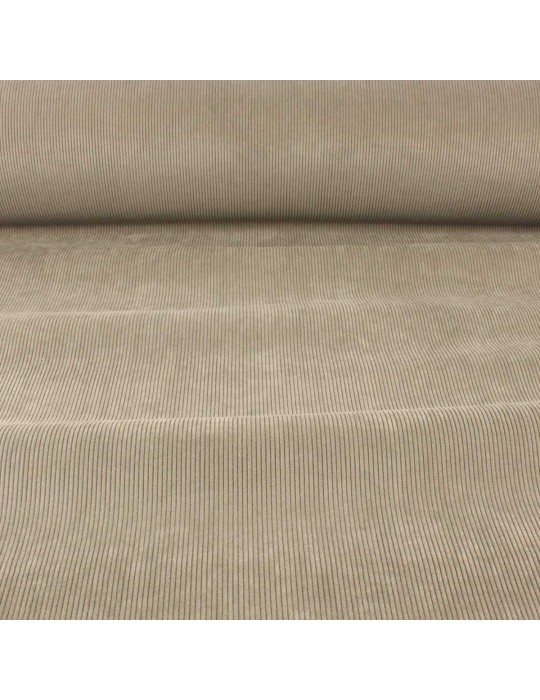 Tissu velours starsky taupe
