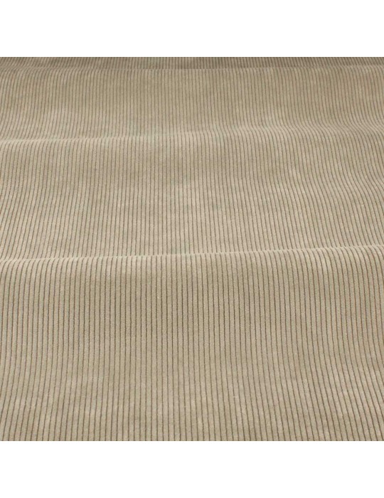 Tissu velours starsky taupe