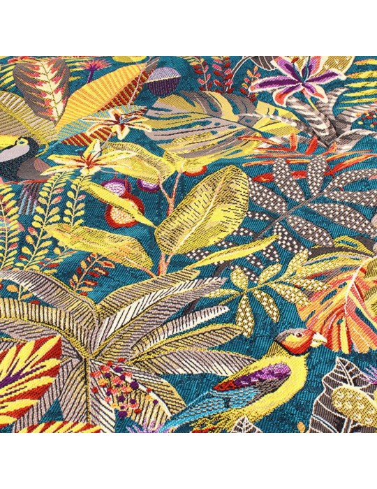 Tissu jacquard sumatra Caraïbes