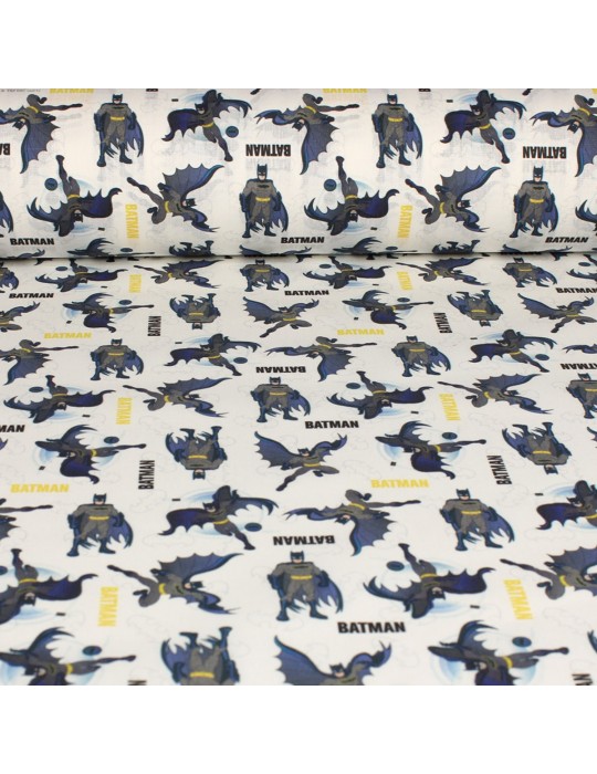 Tissu coton imprimé Batman