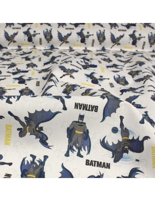 Tissu coton imprimé Batman