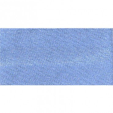 Biais de couture 3 m x 20 mm - Bleu clair à fleurs pas cher 
