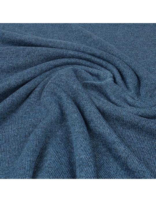 Coupon tissu jersey maille bleu 300 x 135 cm