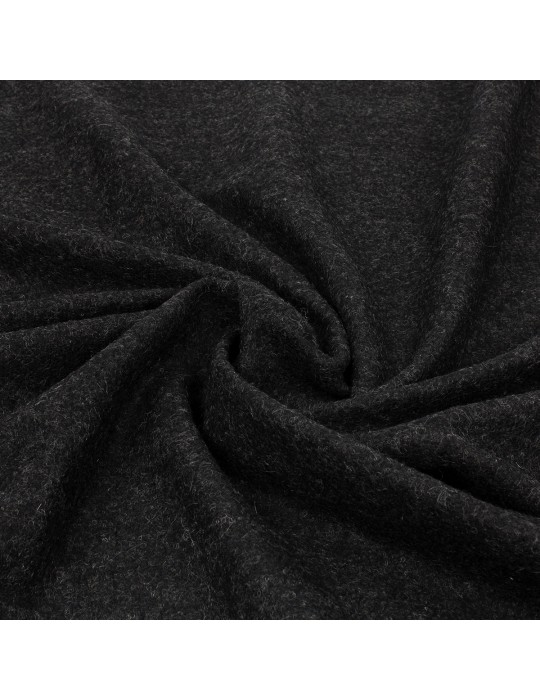 Coupon lainage uni anthracite 300 x 150 cm