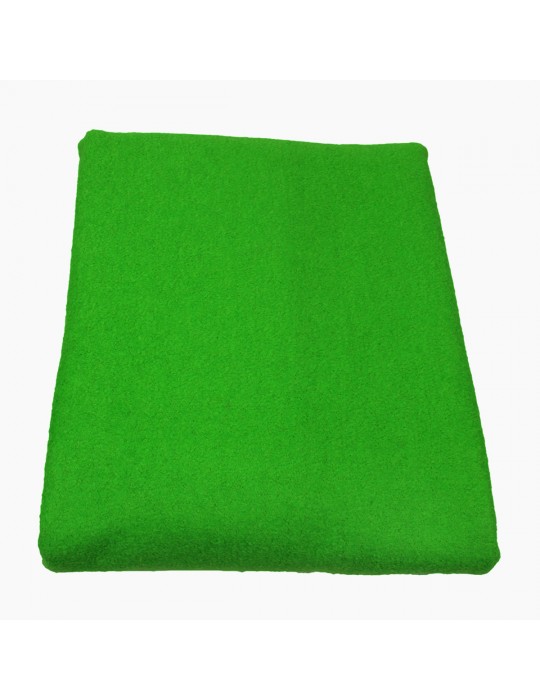 Coupon lainage uni vert 300 x 150 cm