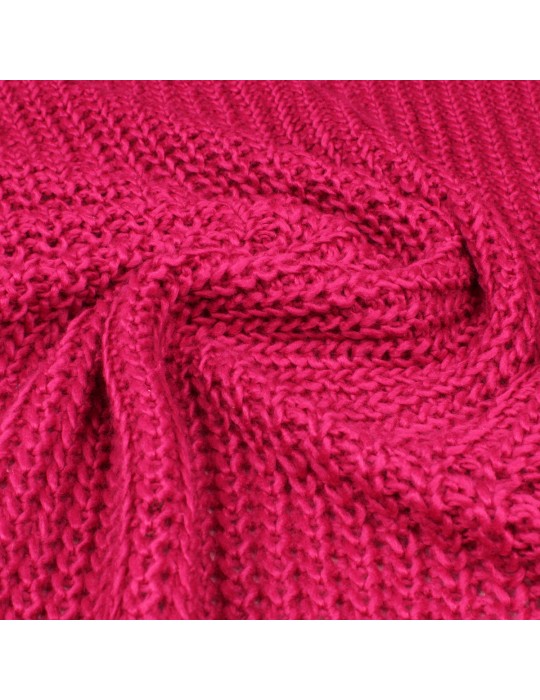 Tissu jersey framboise