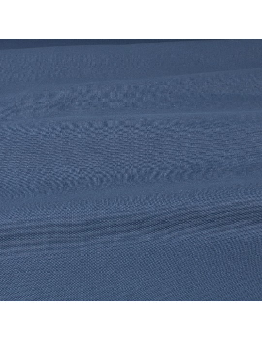 Tissu demi natté grande largeur bleu indigo