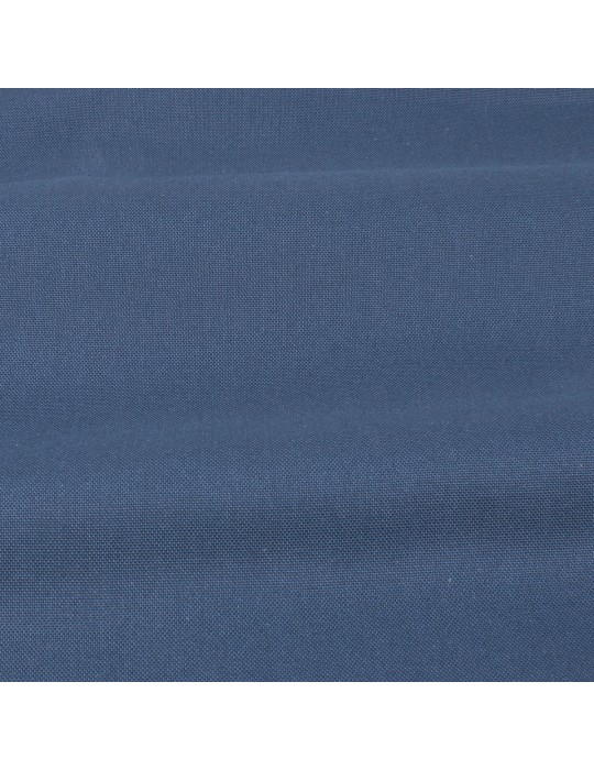 Tissu demi natté grande largeur bleu indigo