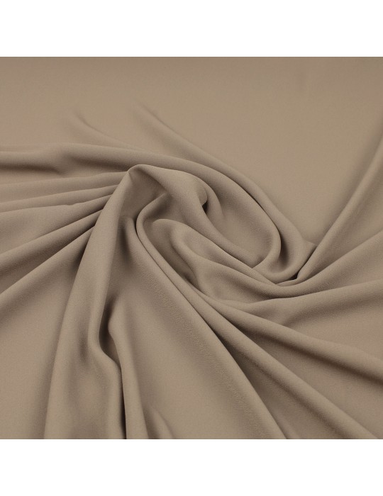 Tissu mousseline uni beige