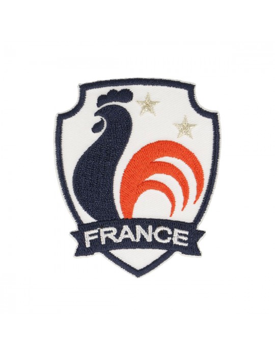 Ecusson thermocollant blason coq France