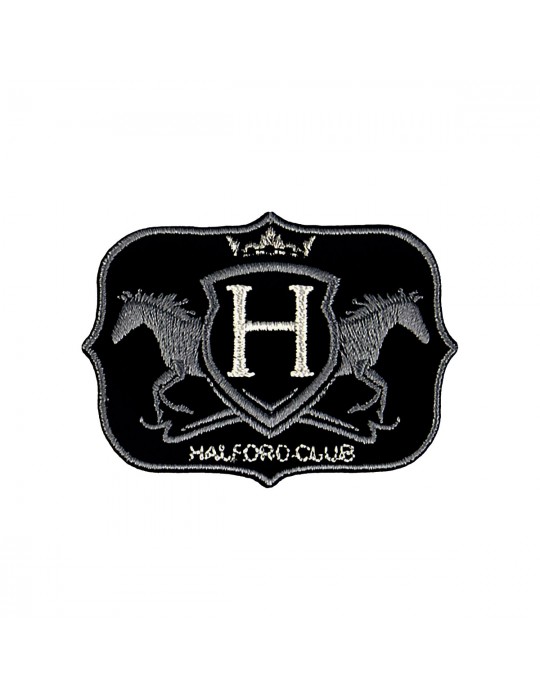 Ecusson thermocollant Halford Club noir