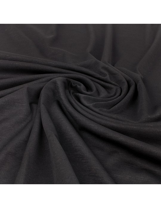 Coupon tissu jersey noir 300 x 150 cm