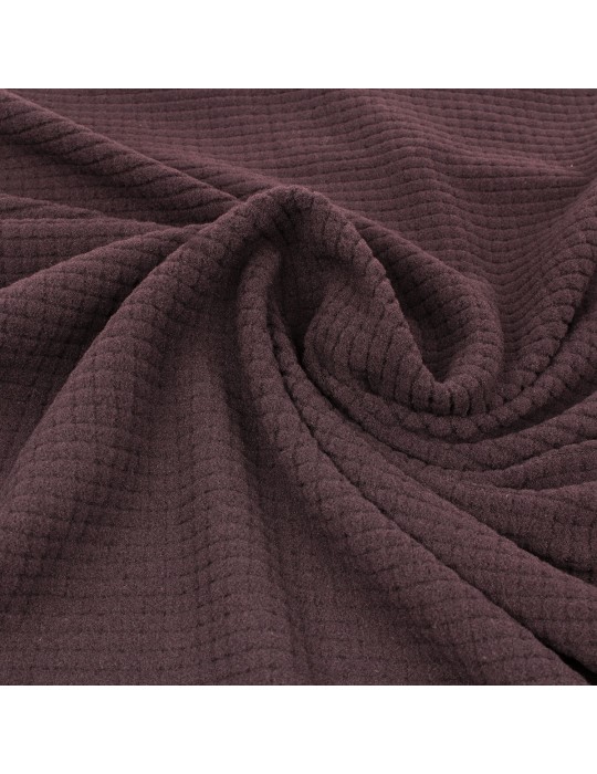 Coupon habillment polyester prune 300 x 150 cm