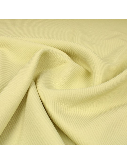 Tissu d'habillement polyester/élasthanne jaune