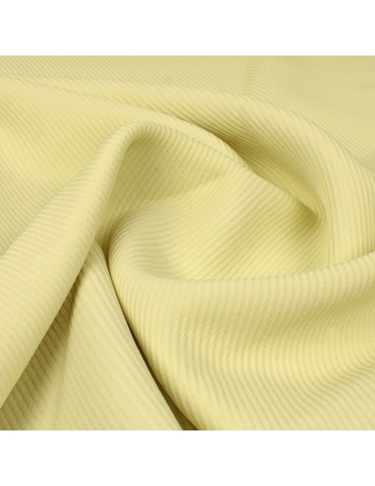 Tissu d'habillement polyester/élasthanne jaune