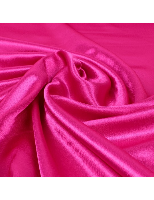 Tissu satin uni fuchsia