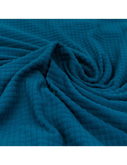 Coupon habillment polyester bleu 300 x 150 cm