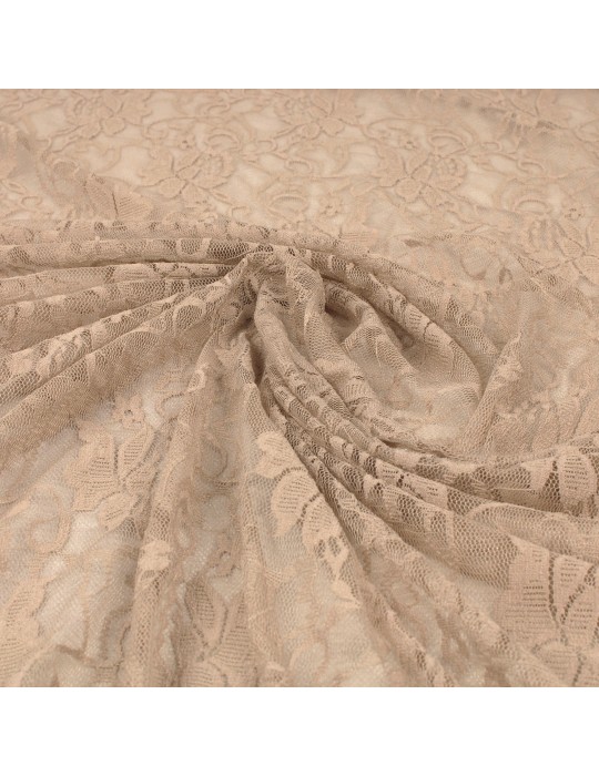 Coupon dentelle beige 300 x 155 cm