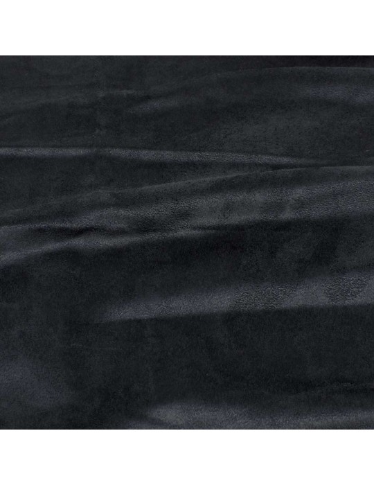 Coupon suédine antitaches 50 x 140 cm marine