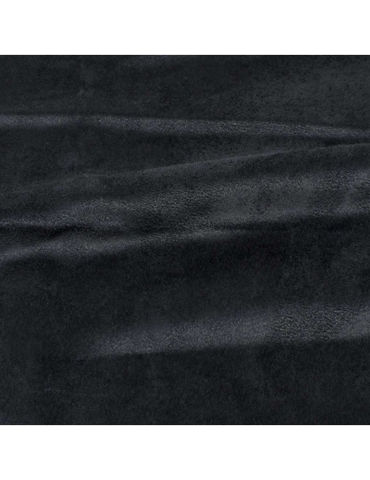 Coupon suédine antitaches 50 x 140 cm marine