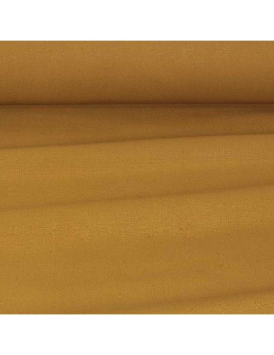 Tissu demi natté grande largeur curry