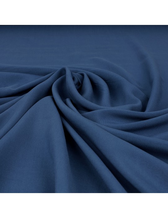 Tissu voile de viscose bleu