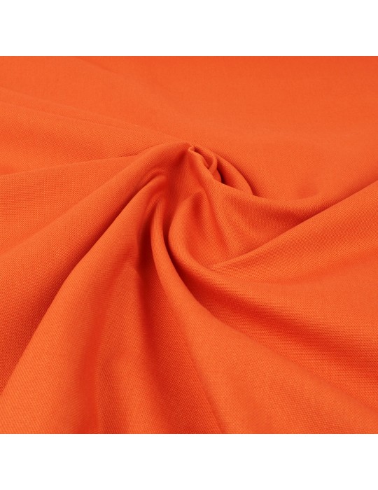 Tissu demi natté grande largeur orange