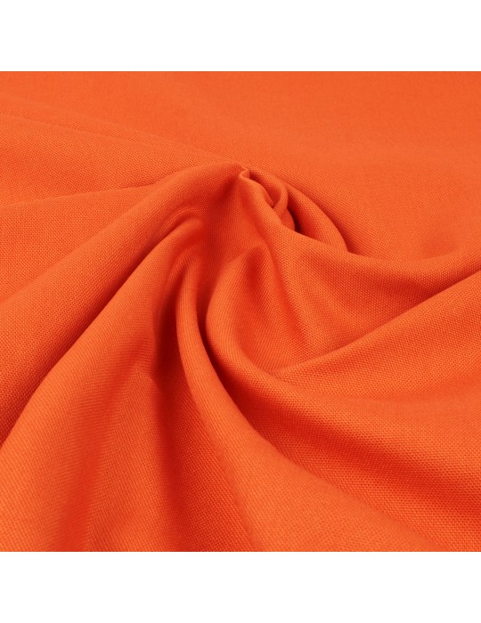 Tissu demi natté grande largeur orange