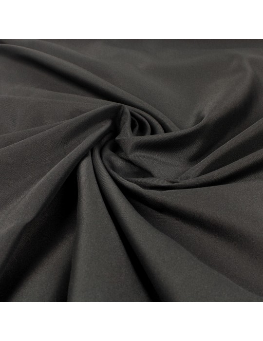 Tissu satin d'ameublement grande largeur noir