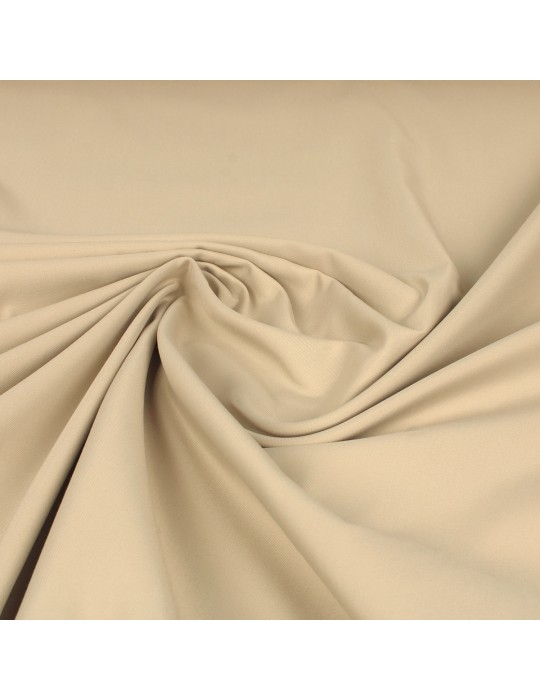 Tissu satin d'ameublement grande largeur sable