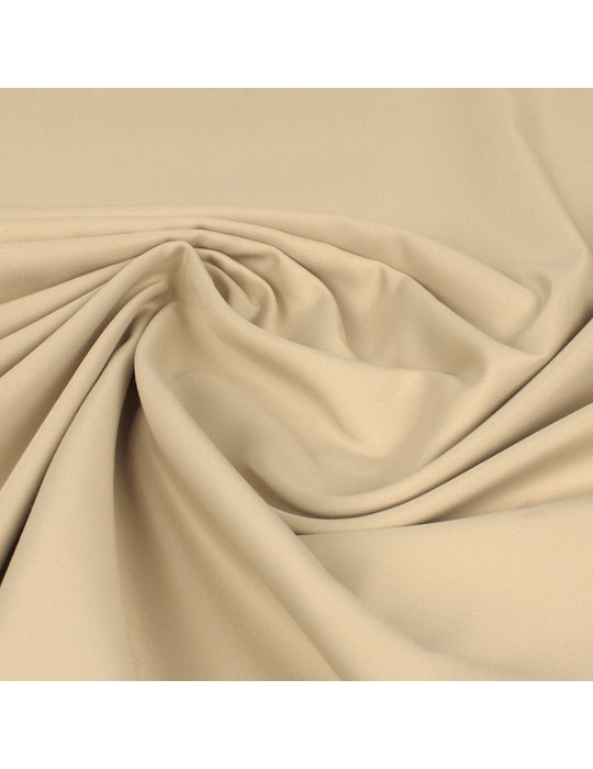 Tissu satin d'ameublement grande largeur sable