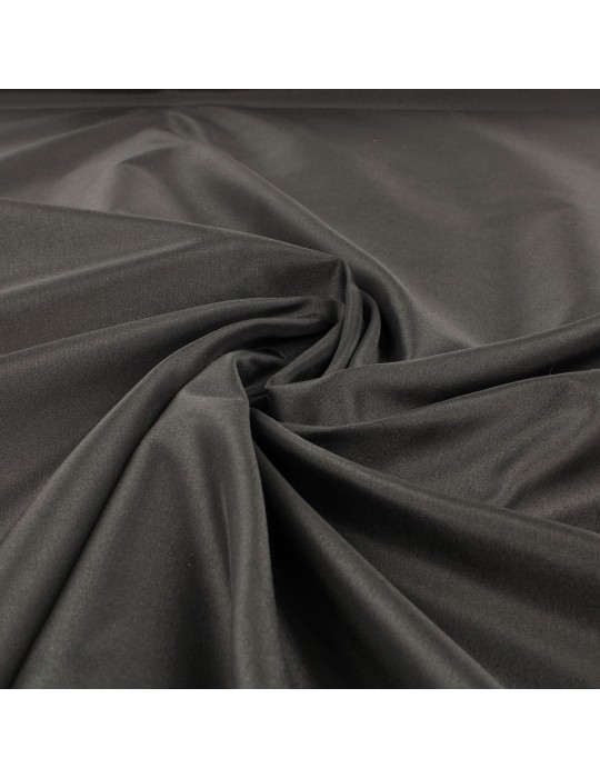 Tissu taffetas uni noir