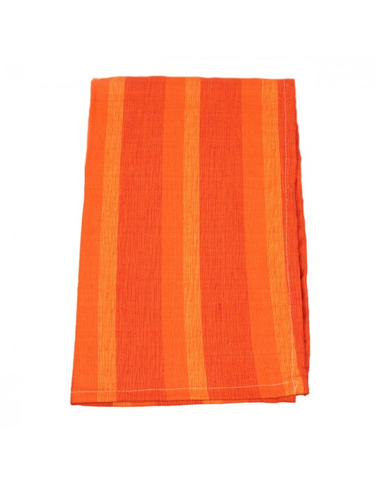 Torchon 100 % coton 45 x 70 cm orange