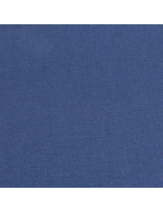 Coupon coton uni 300 x 150 cm bleu