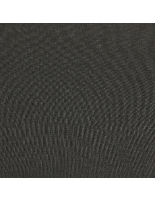 Coupon coton uni 300 x 150 cm noir