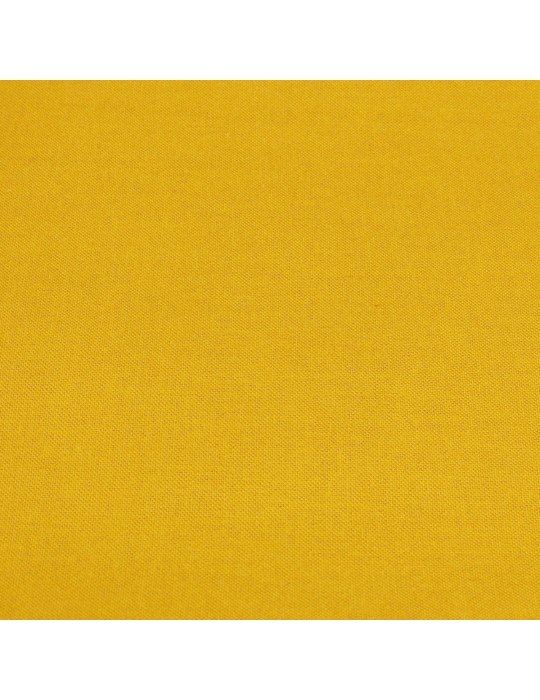 Coupon coton uni 300 x 150 cm jaune