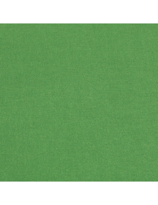 Coupon coton uni 300 x 150 cm vert