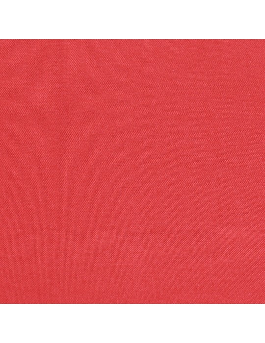 Coupon coton uni 300 x 150 cm rouge