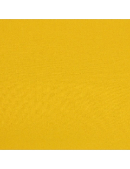 Coupon coton uni 150 x 50 cm jaune