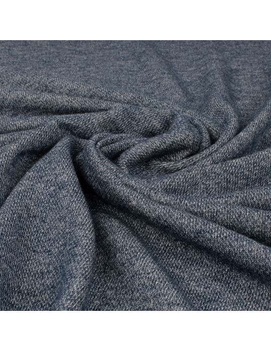 Tissu habillement polyester/coton bleu jean