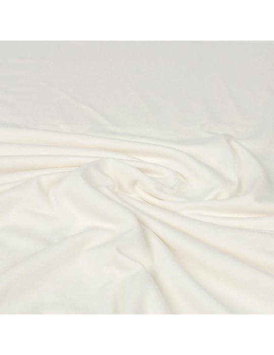 Coupon viscose blanc 150 x 150 cm