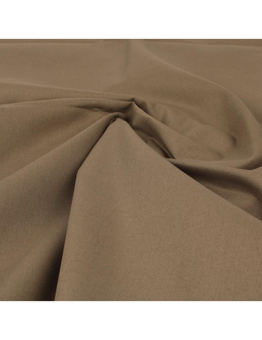 Coupon toile uni taupe 300 x 150 cm