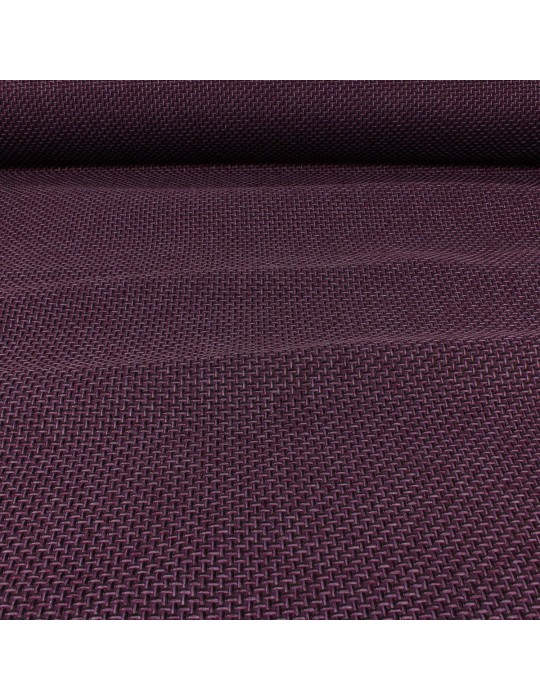 Tissu reps noir/violet