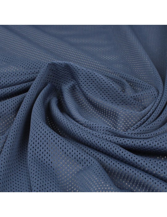 Tissu maille uni marine