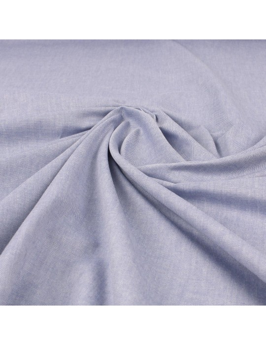 Tissu cretonne bleu