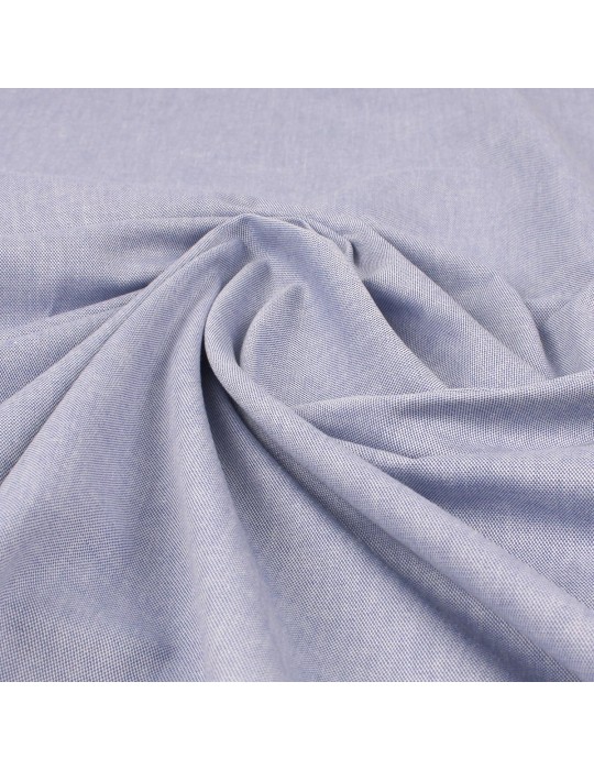 Tissu cretonne bleu