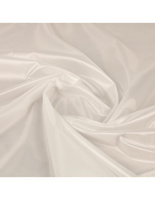 Tissu doublure uni blanc